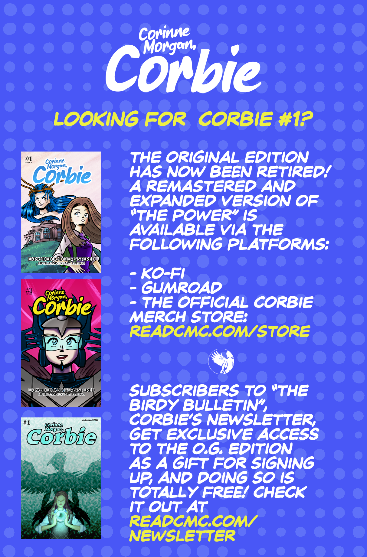 Looking for Corbie #1?